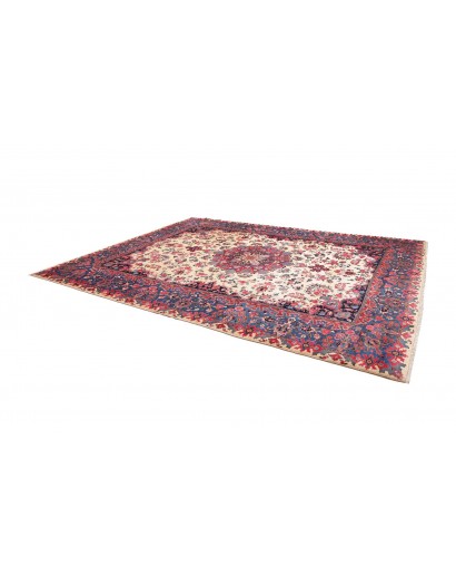 Tappeto Mashad Persia marrone grigio 305x408