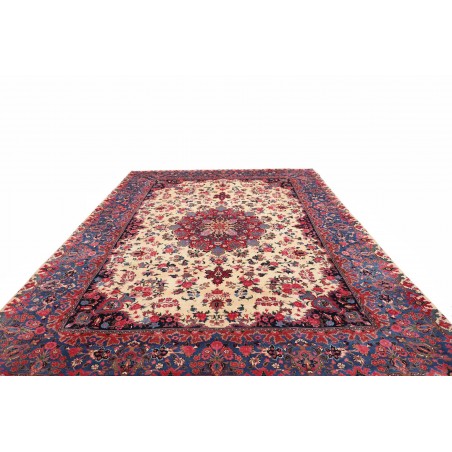 Tappeto Mashad Persia marrone grigio 305x408