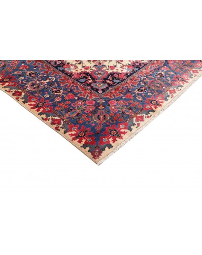 Tappeto Mashad Persia marrone grigio 305x408