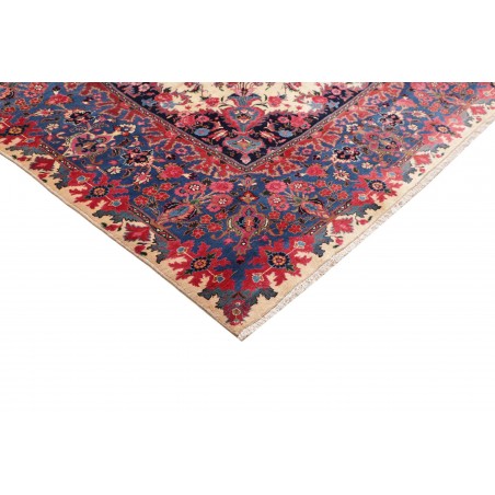Tappeto Mashad Persia marrone grigio 305x408