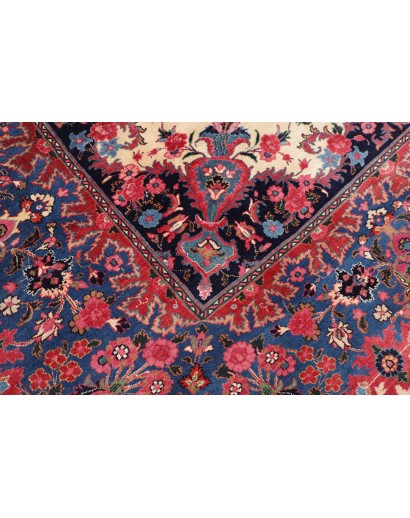 Tappeto Mashad Persia marrone grigio 305x408