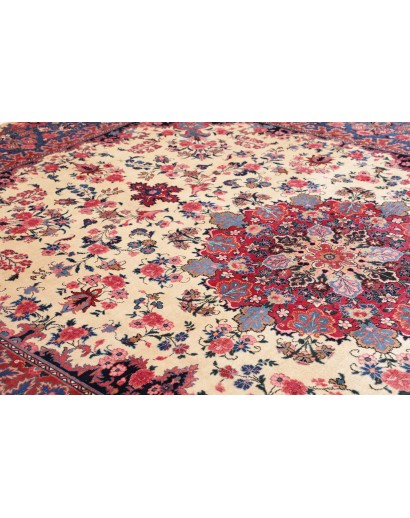 Tappeto Mashad Persia marrone grigio 305x408