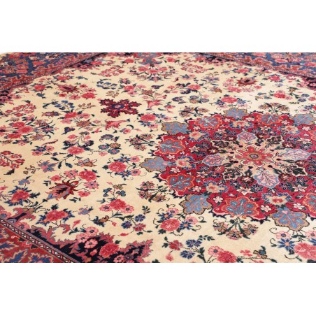 Tappeto Mashad Persia marrone grigio 305x408