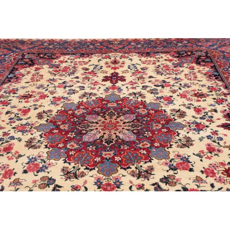 Tappeto Mashad Persia marrone grigio 305x408