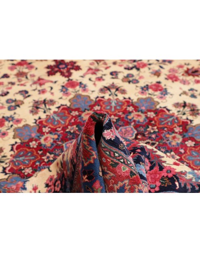 Tappeto Mashad Persia marrone grigio 305x408