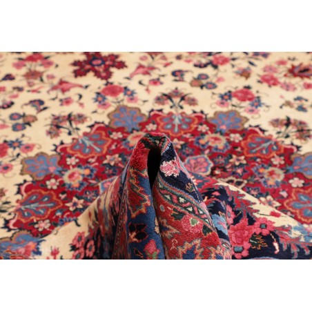 Tappeto Mashad Persia marrone grigio 305x408