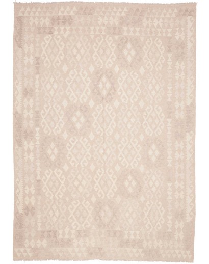 Tappeto Kilim Afghanistan bianco 198x284