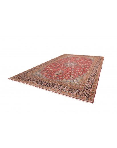 Tappeto Shahreza Persia marrone grigio 287x430