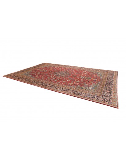 Tappeto Shahreza Persia marrone grigio 287x430