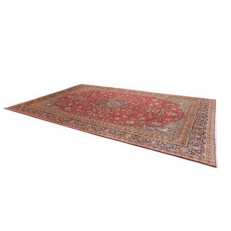 Tappeto Shahreza Persia marrone grigio 287x430