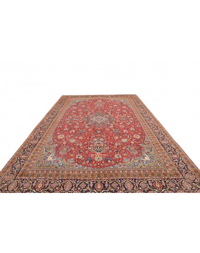 Tappeto Shahreza Persia marrone grigio 287x430