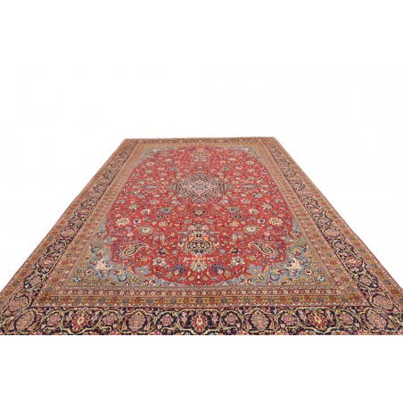 Tappeto Shahreza Persia marrone grigio 287x430
