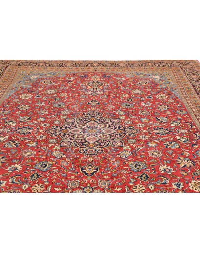 Tappeto Shahreza Persia marrone grigio 287x430