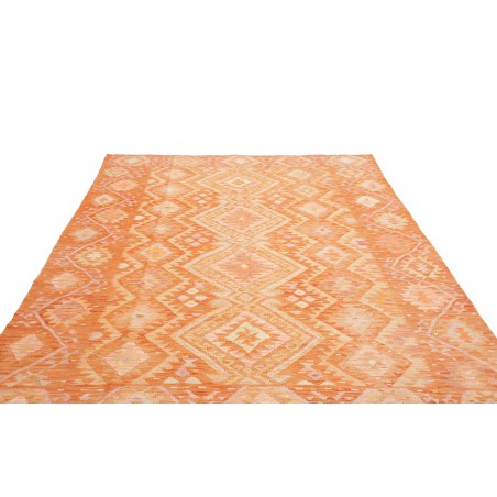 Tappeto Kilim Afghanistan arancione 203x291
