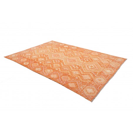 Tappeto Kilim Afghanistan arancione 203x291
