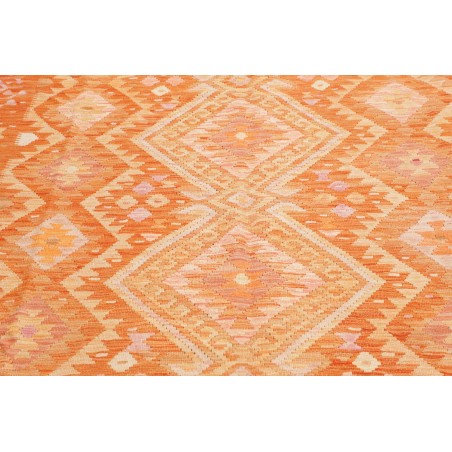 Tappeto Kilim Afghanistan arancione 203x291