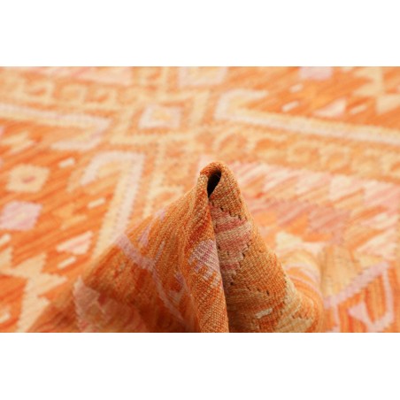 Tappeto Kilim Afghanistan arancione 203x291