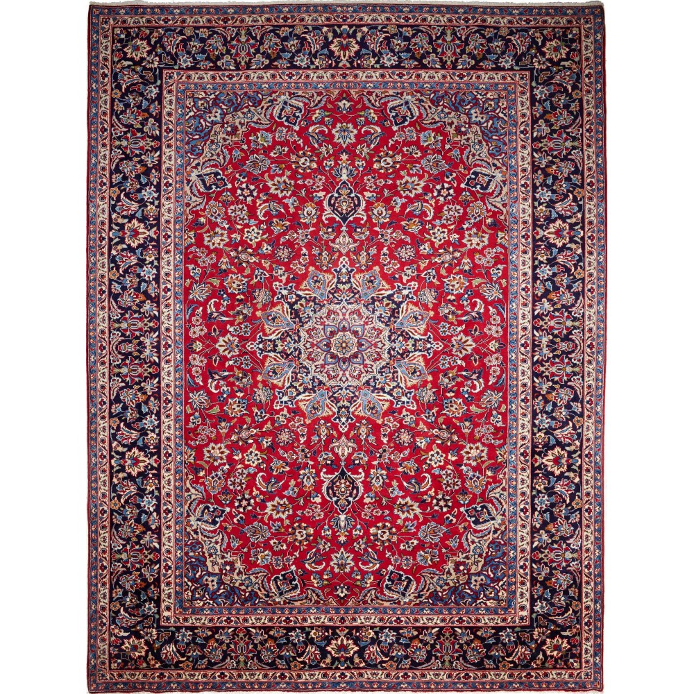 Tappeto Nadjafabad Persia marrone bianco 304x406 Tappeto Nadjafabad Persia marrone bianco 304x406