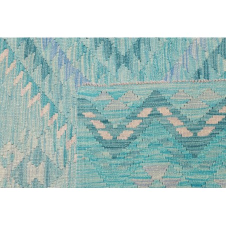 Tappeto Kilim Afghanistan blu 202x295