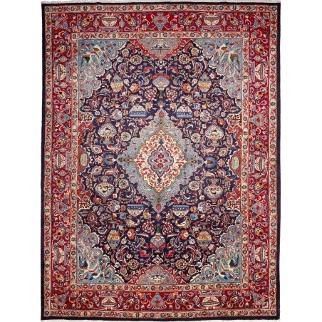 Tappeto Kashamr Zirkhaki Persia marrone bianco 292x390