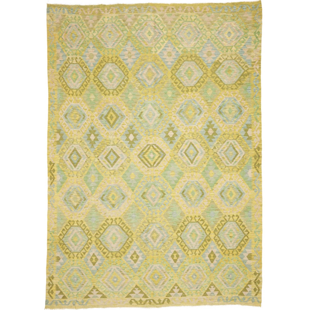 Tappeto Kilim Afghanistan marrone 207x291