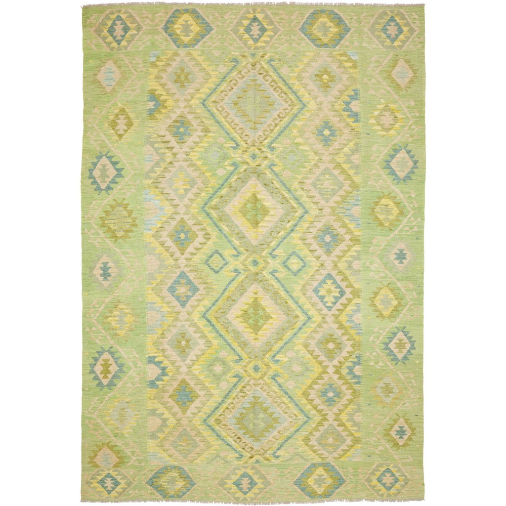 Tappeto Kilim Afghanistan marrone 204x293