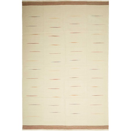 Tappeto Kilim Persia bianco 199x305