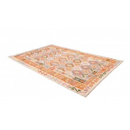 Tappeto Kilim Afghanistan giallo 196x296