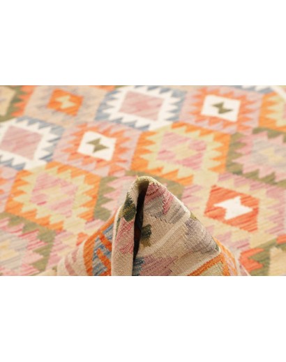 Tappeto Kilim Afghanistan giallo 196x296