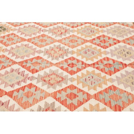 Tappeto Kilim Afghanistan marrone rosso 207x290