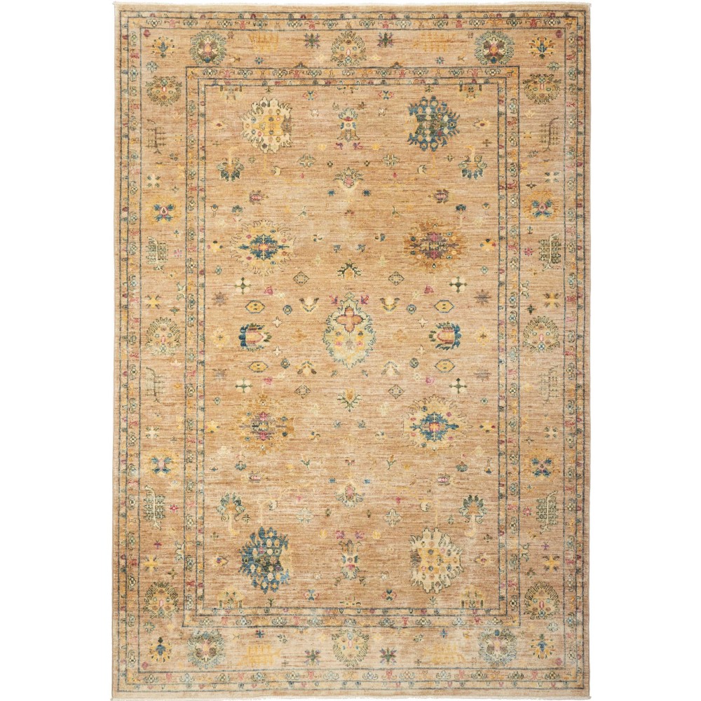 Tappeto Malka Pakistan marrone 170x249 Tappeto Malka Pakistan marrone 170x249