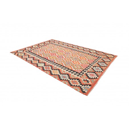 Tappeto Kilim Afghanistan marrone grigio 202x293