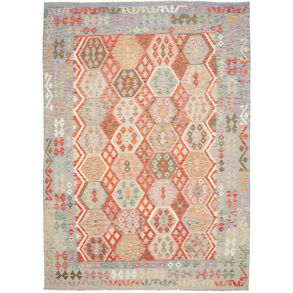 Tappeto Kilim Afghanistan marrone 214x299