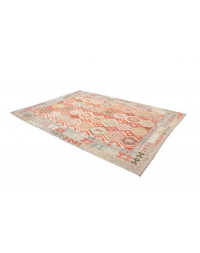 Tappeto Kilim Afghanistan marrone 214x299