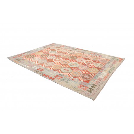 Tappeto Kilim Afghanistan marrone 214x299