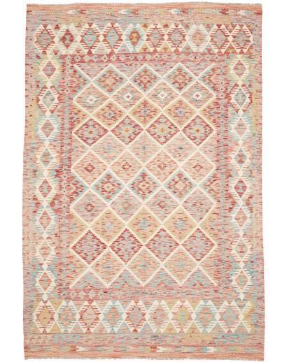 Tappeto Kilim Afghanistan marrone 199x289