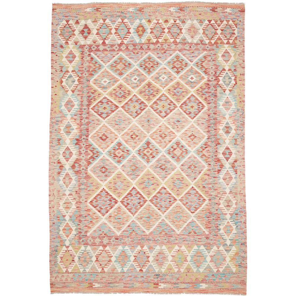 Tappeto Kilim Afghanistan marrone 199x289