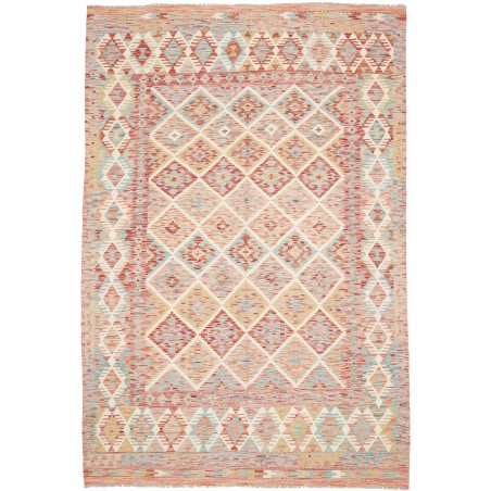 Tappeto Kilim Afghanistan marrone 199x289