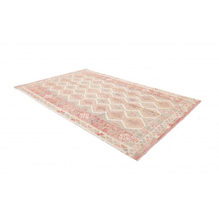 Tappeto Kilim Afghanistan bianco marrone 198x299