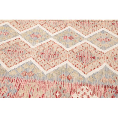 Tappeto Kilim Afghanistan bianco marrone 198x299