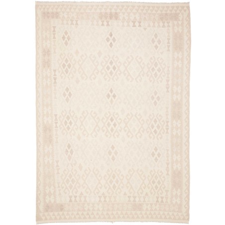 Tappeto Kilim Afghanistan bianco 204x287