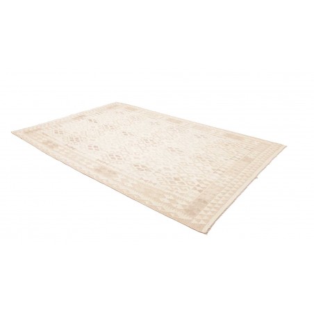 Tappeto Kilim Afghanistan bianco 204x287