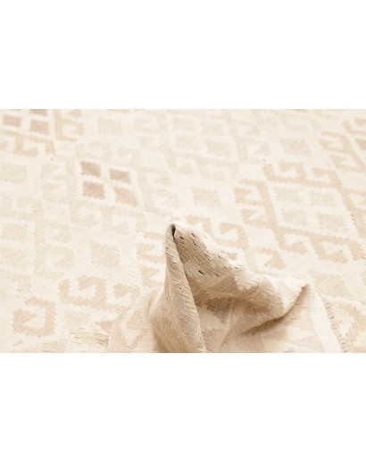 Tappeto Kilim Afghanistan bianco 204x287
