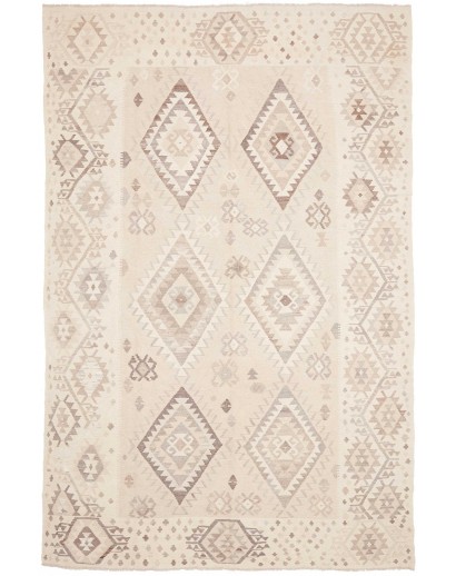 Tappeto Kilim Afghanistan bianco 208x315