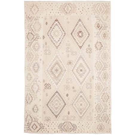Tappeto Kilim Afghanistan bianco 208x315