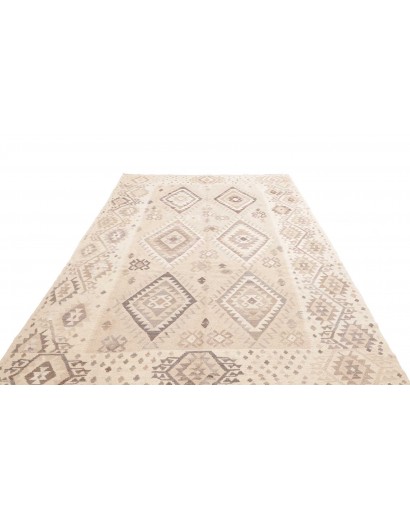 Tappeto Kilim Afghanistan bianco 208x315