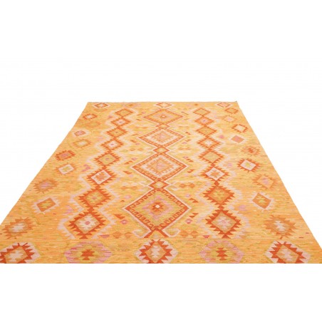 Tappeto Kilim Afghanistan marrone 201x295