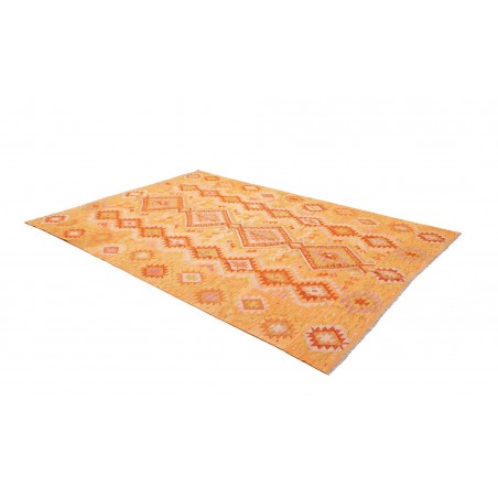 Tappeto Kilim Afghanistan marrone 201x295