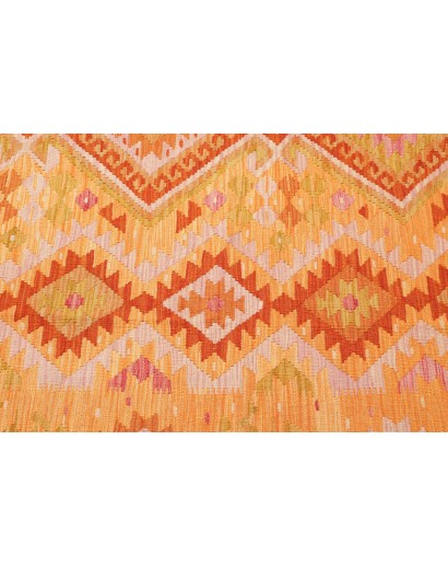 Tappeto Kilim Afghanistan marrone 201x295