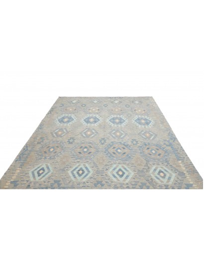 Tappeto Kilim Afghanistan beige grigio 219x294